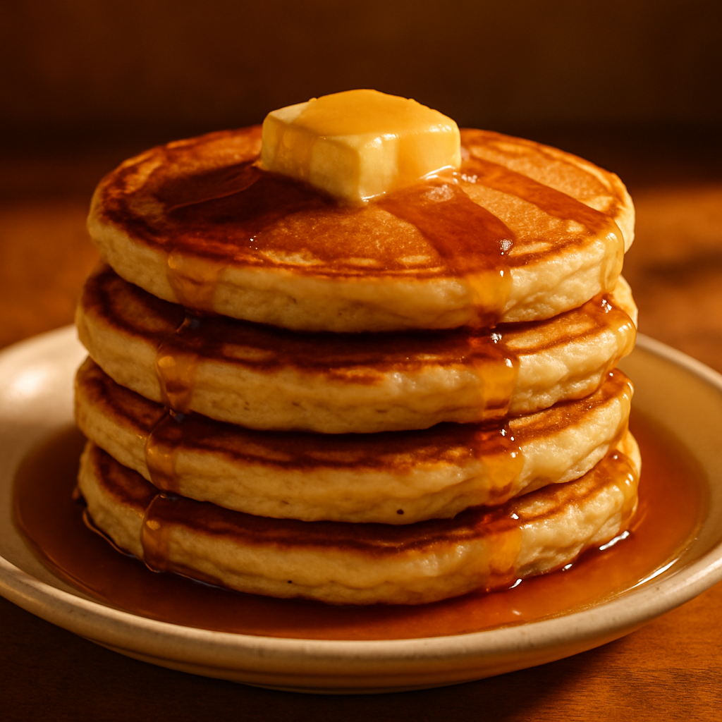 Classic American Buttermilk Pancakes