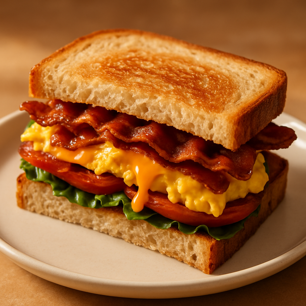 Classic Bacon, Egg & Cheese Breakfast Sandwich