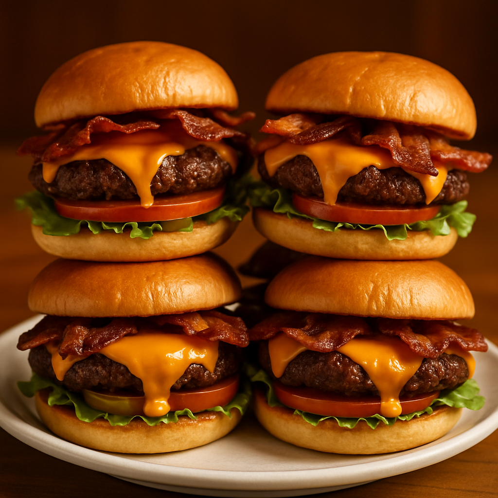 Classic American Cheeseburgers