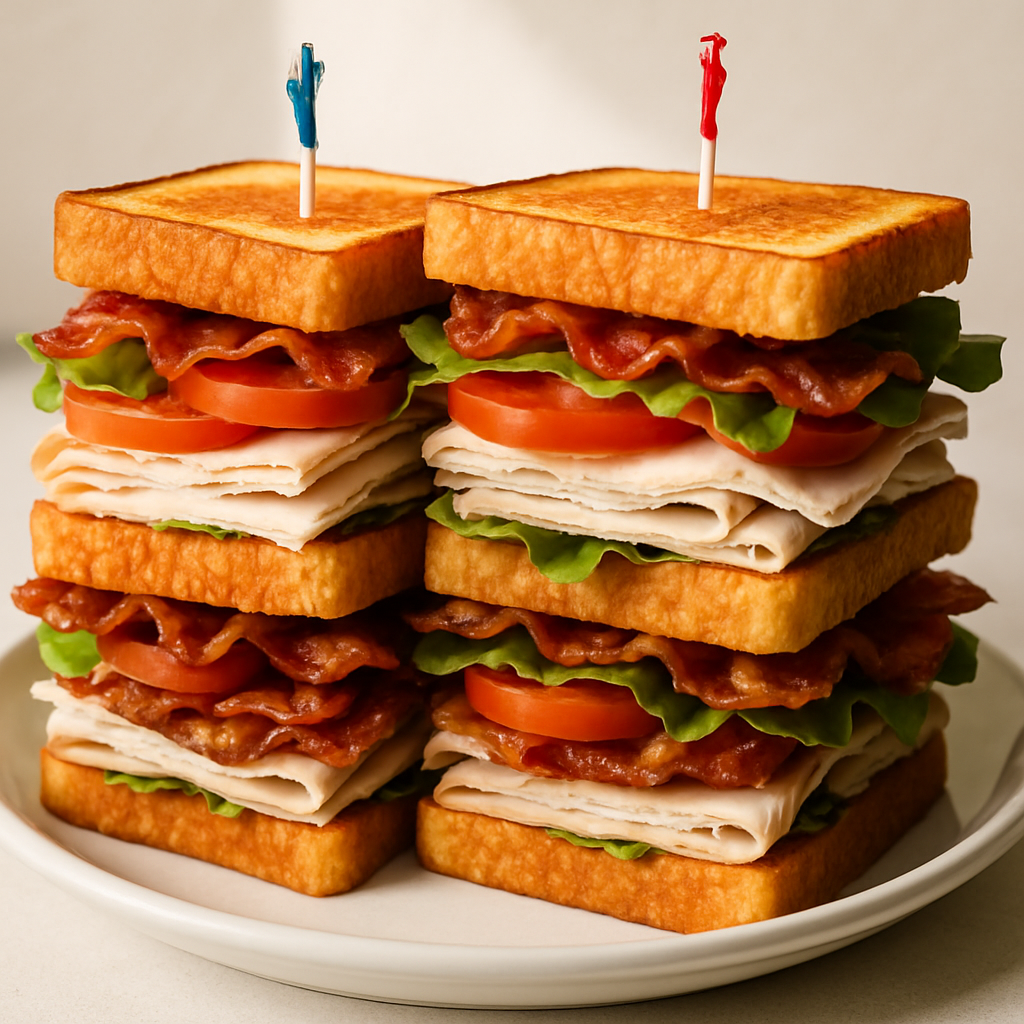 Classic Turkey Club Sandwich