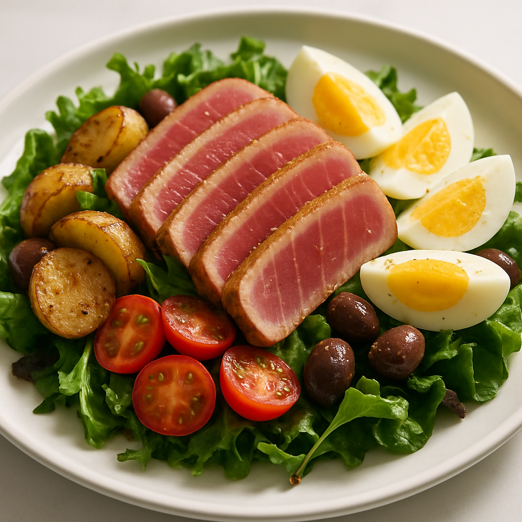 Classic Tuna Niçoise Salad