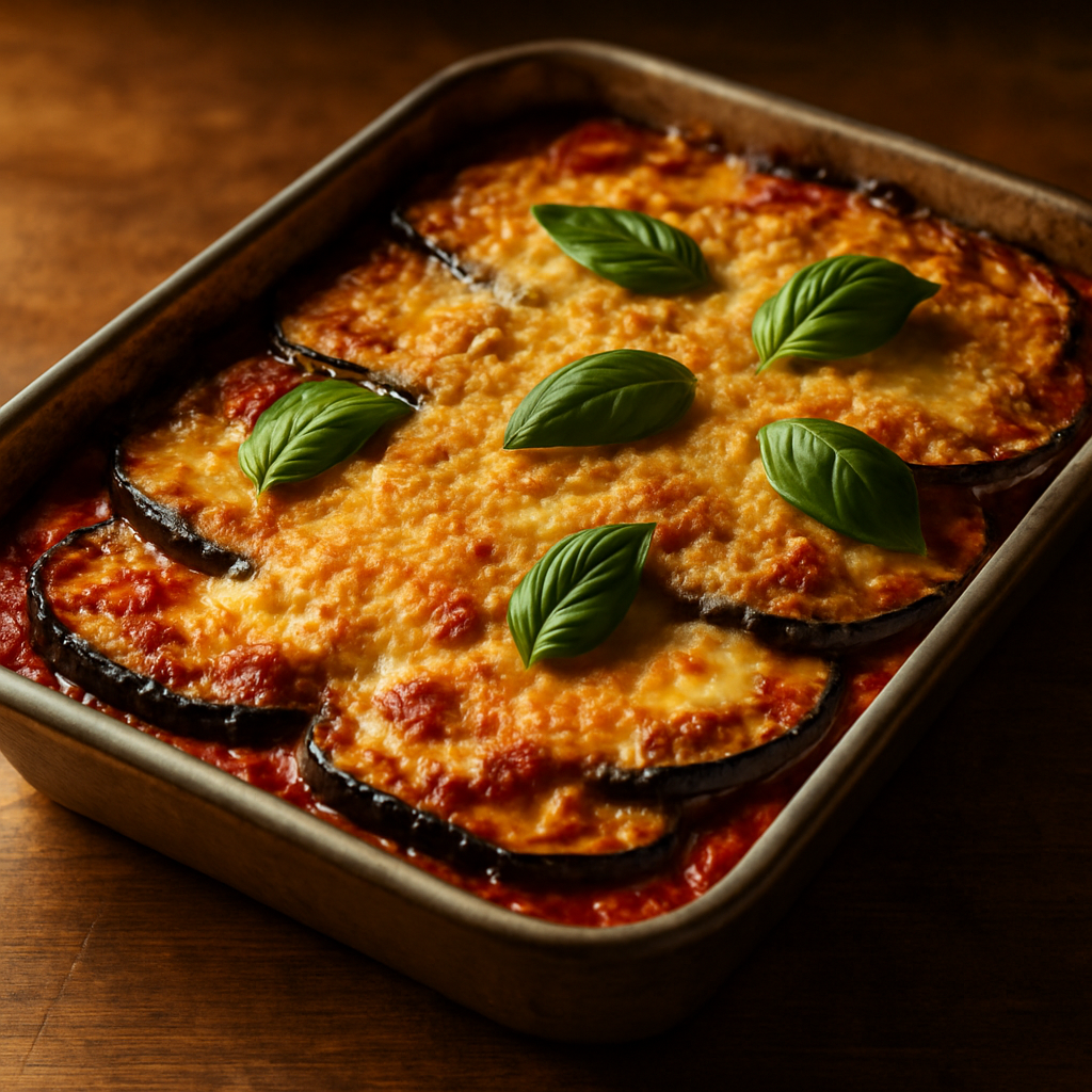 Baked Eggplant Parmigiana