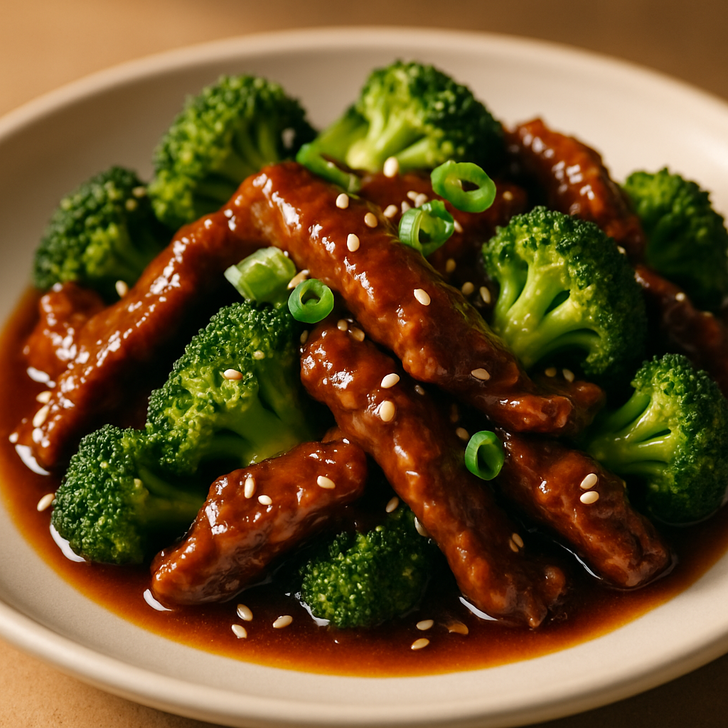 Mongolian Beef with Broccoli