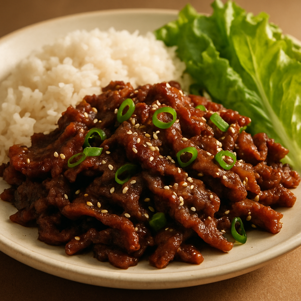Korean Beef Bulgogi