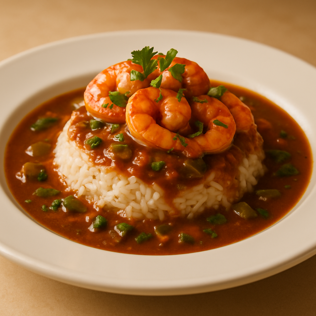 Cajun Shrimp Étouffée
