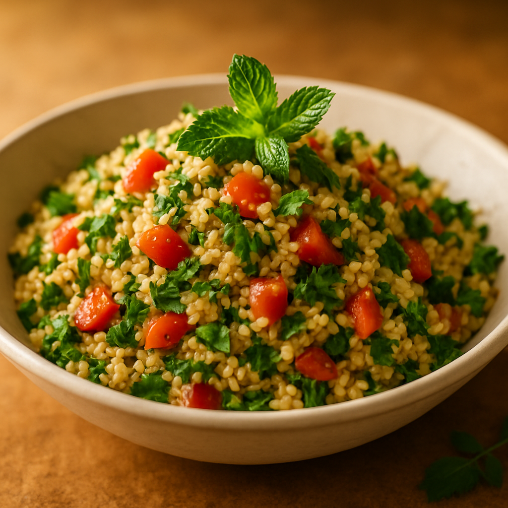 Mediterranean Tabbouleh Salad