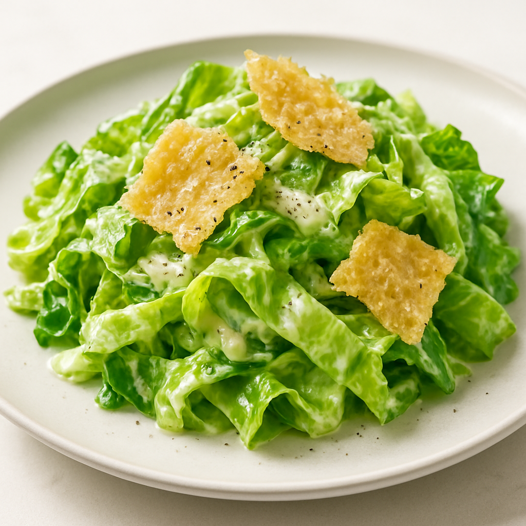 Gluten-Free Caesar Salad with Crispy Parmesan Shards