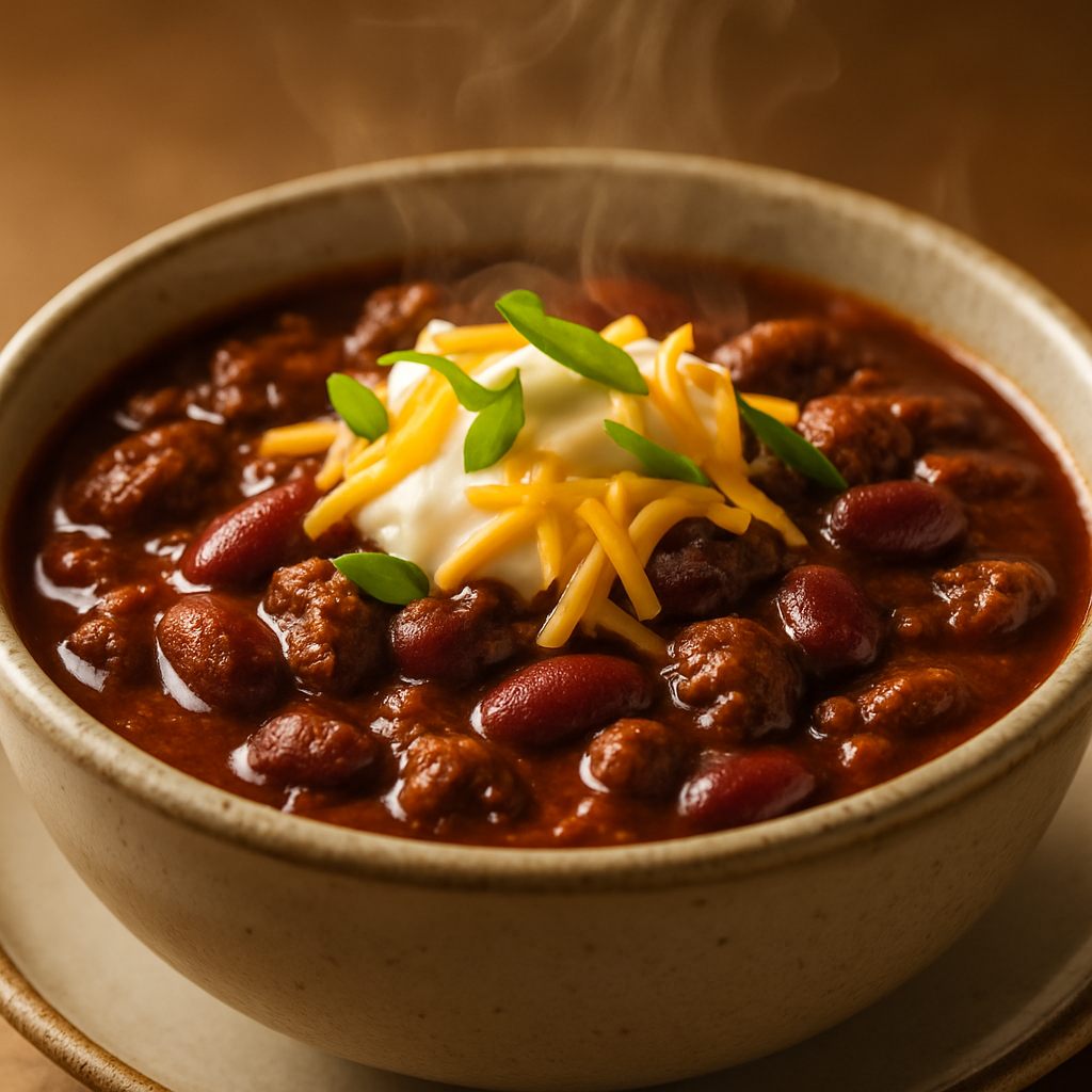 Classic American Beef Chili