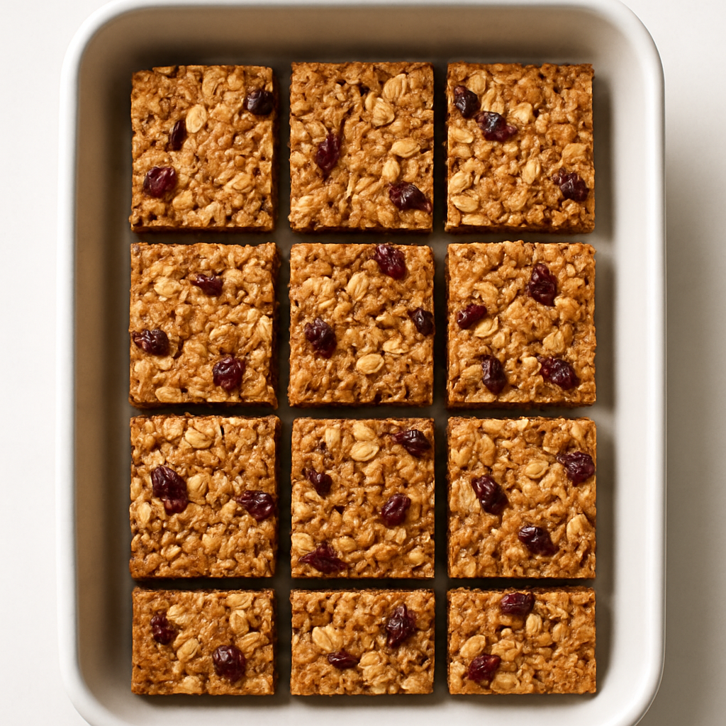 Homemade Honey Granola Bars