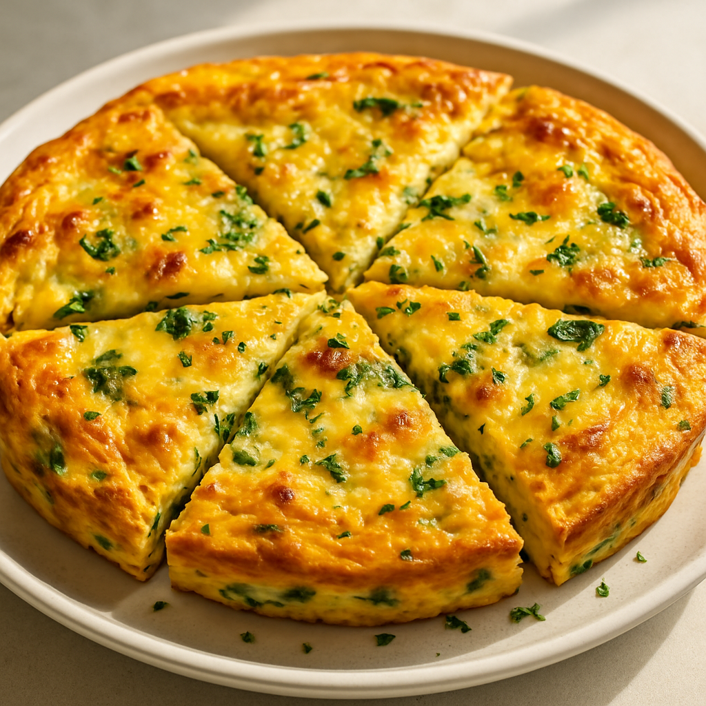 Vegetable and Cheese Baked Frittata