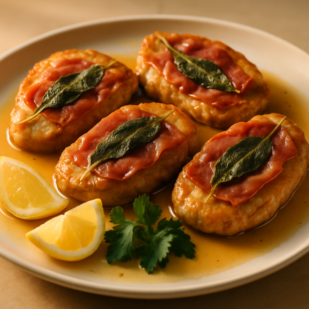 Pork Saltimbocca with Sage and Prosciutto