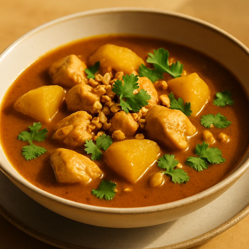 Thai Massaman Curry with Chicken