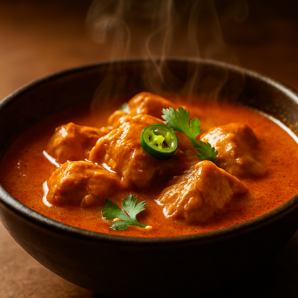 Creamy Tomato & Coconut Chicken Curry