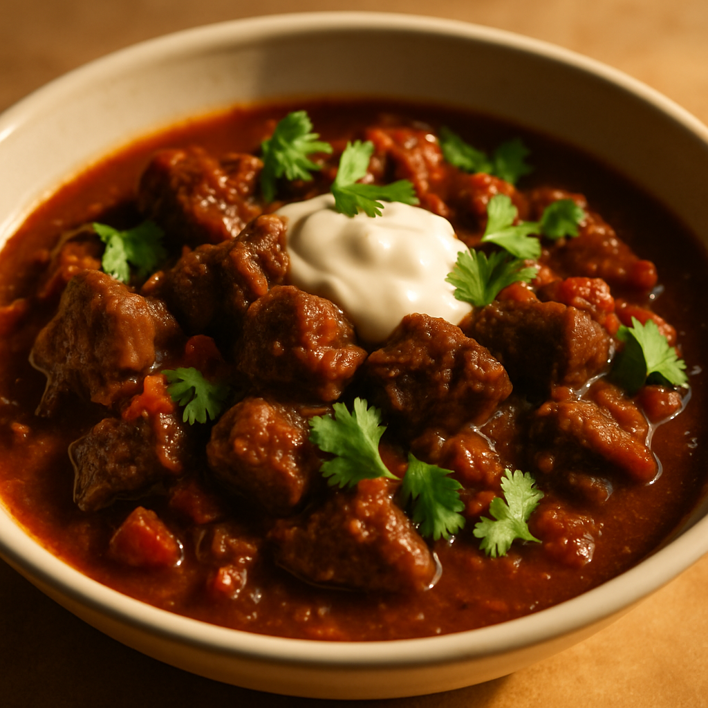 Spiced Lamb Curry with Tomatoes and Yogurt