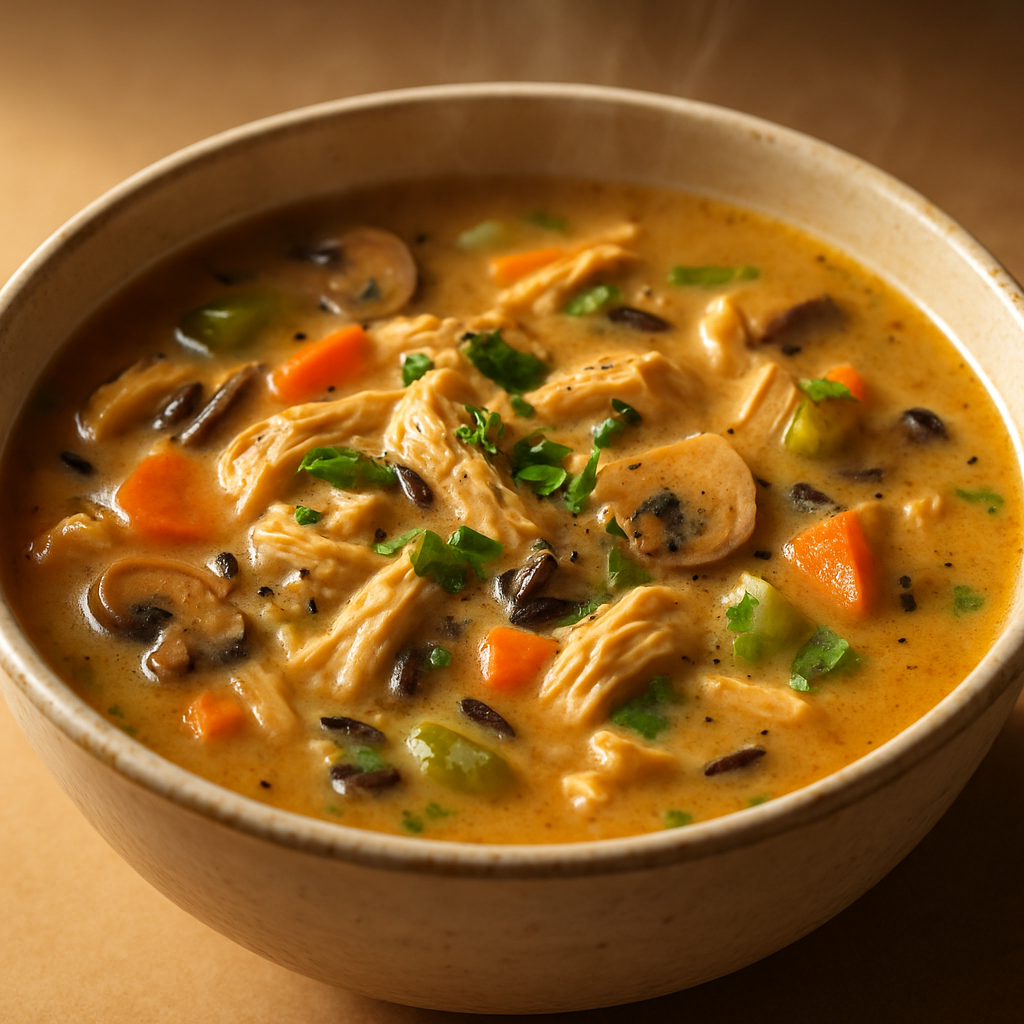 Homestyle Chicken and Wild Rice Soup