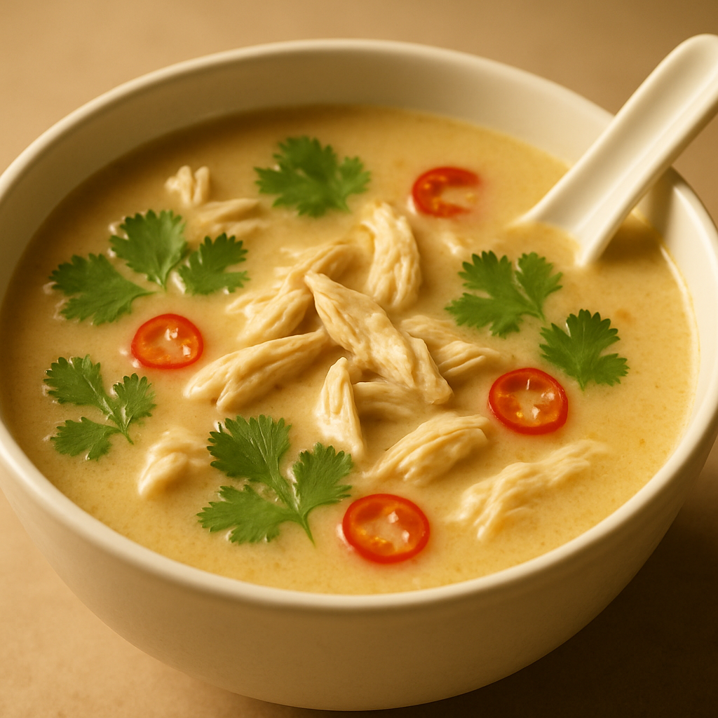 Thai Tom Kha Gai (Coconut Chicken Soup)
