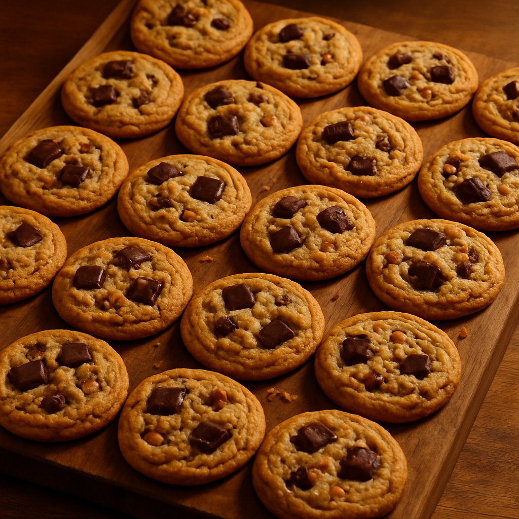 Brown Butter Toffee Chocolate Cookies