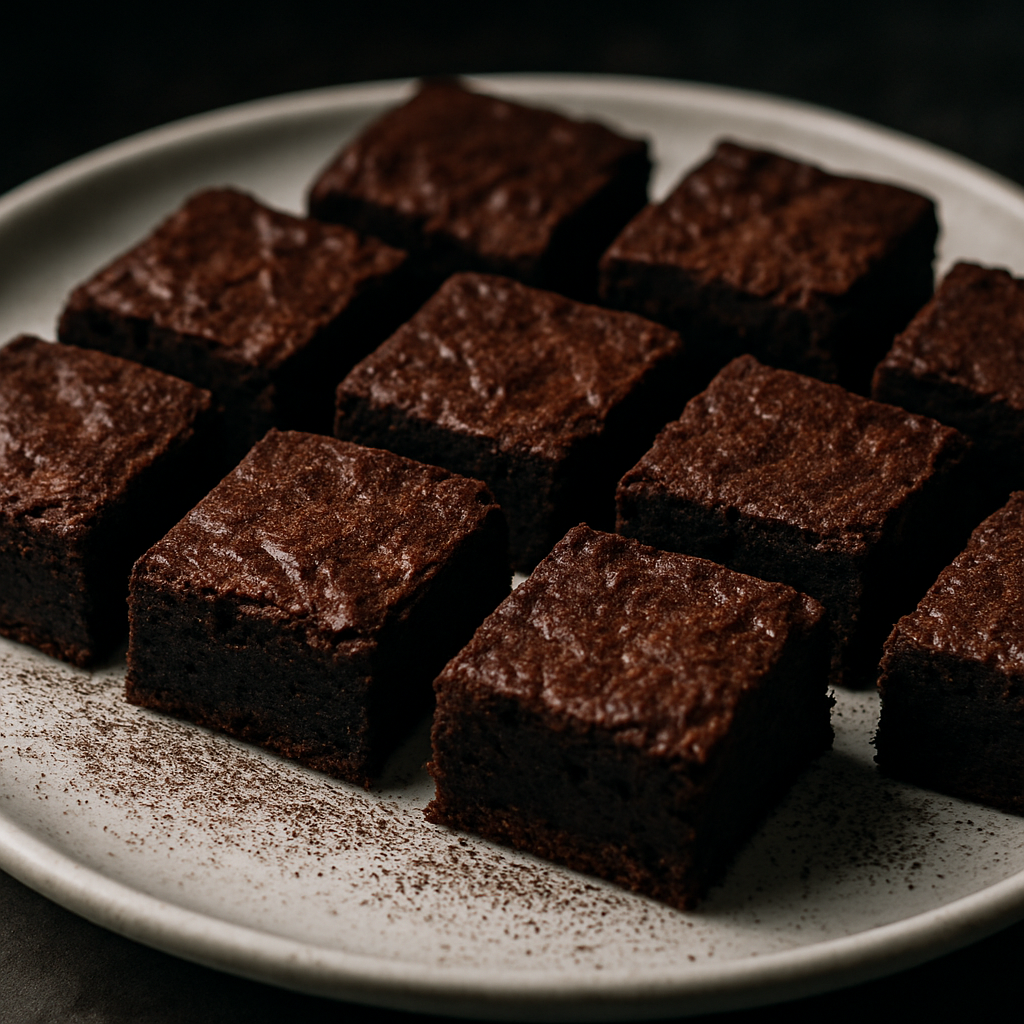 Fudgy Vegan Black Bean Brownies