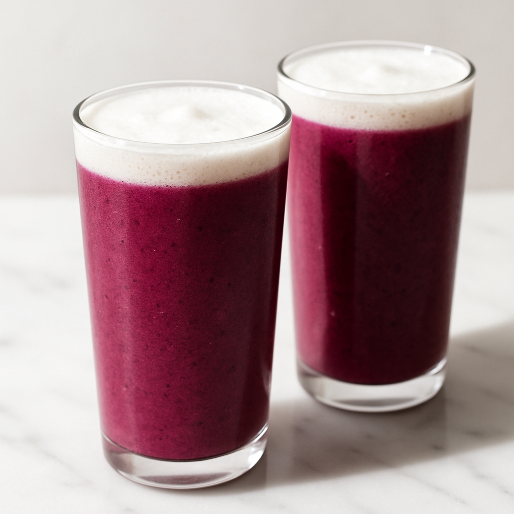 Strawberry Coconut Açai Smoothie