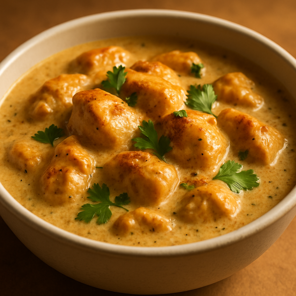 Spiced Cream Chicken Curry