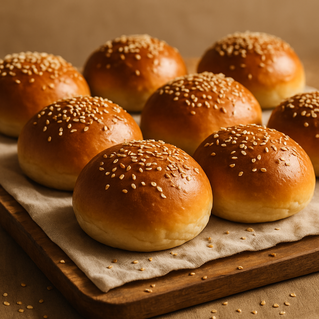 Homemade Hamburger Buns
