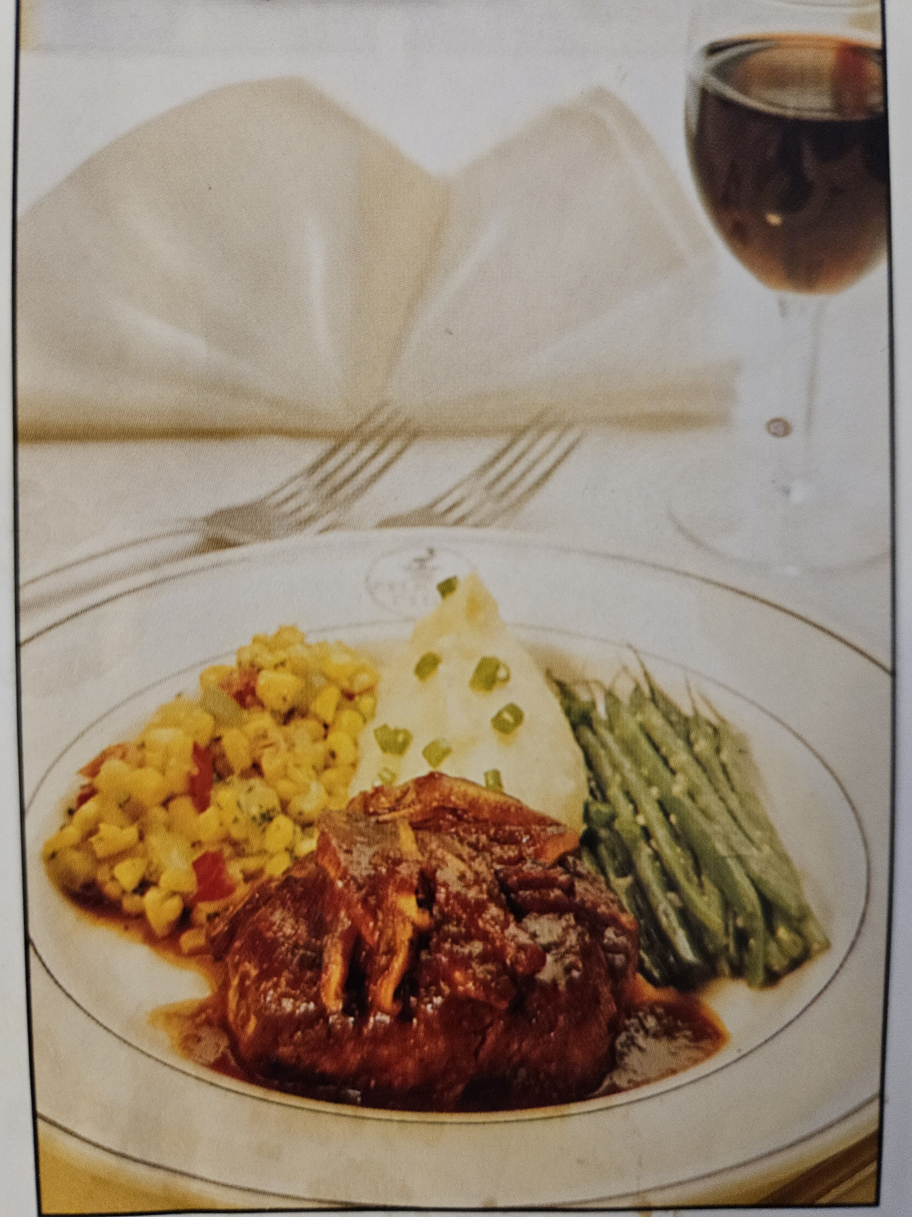 Filets Mignons with Shiitake Mushrooms and Cabernet Sauce