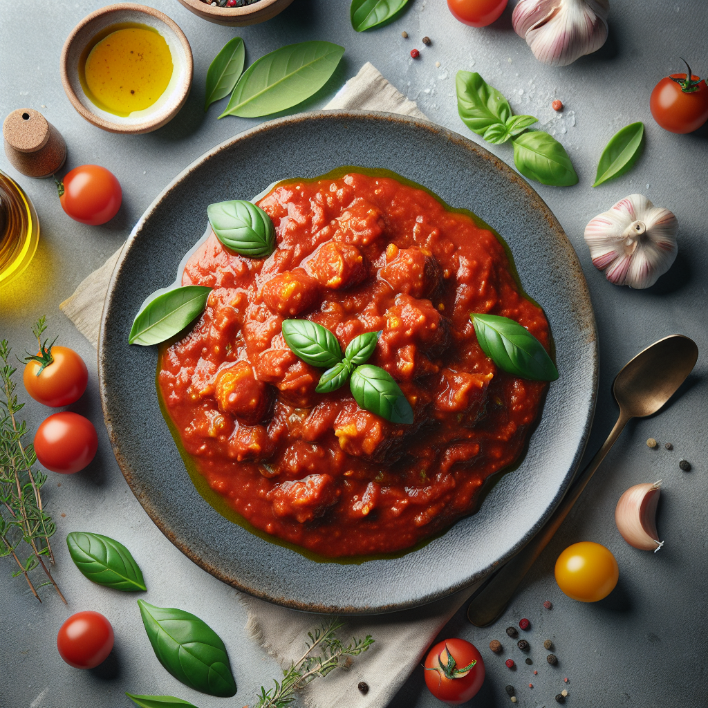 Italian Sunday Sauce (Sugo di Pomodoro)